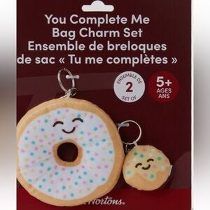 Brand new Tim Hortons You Complete Me Bag Charm